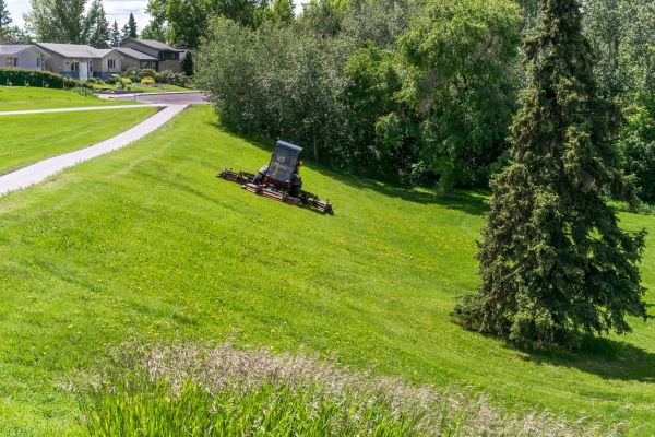 Hillside Mowing in Brunswick